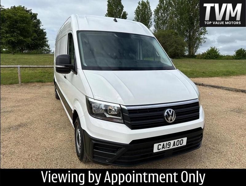 White Used 2019 VW Crafter Trendline Van | £16,975 (Fair price) - Image 1/4