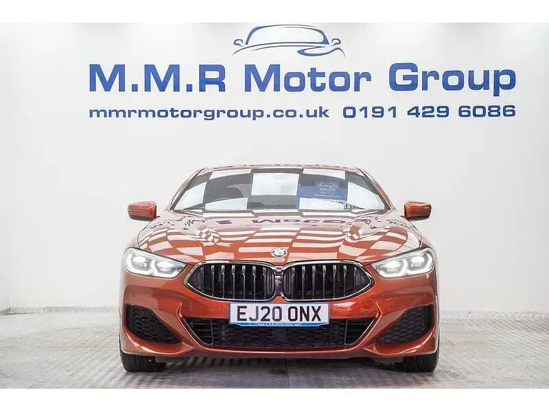 Used BMW 840 Advantage 2020 Orange Coupe