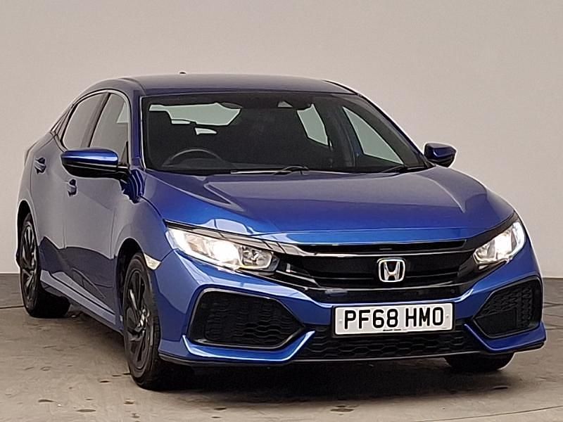 Used Honda Civic SE 126 HP (92 kW) 2019 Blue Hatchback