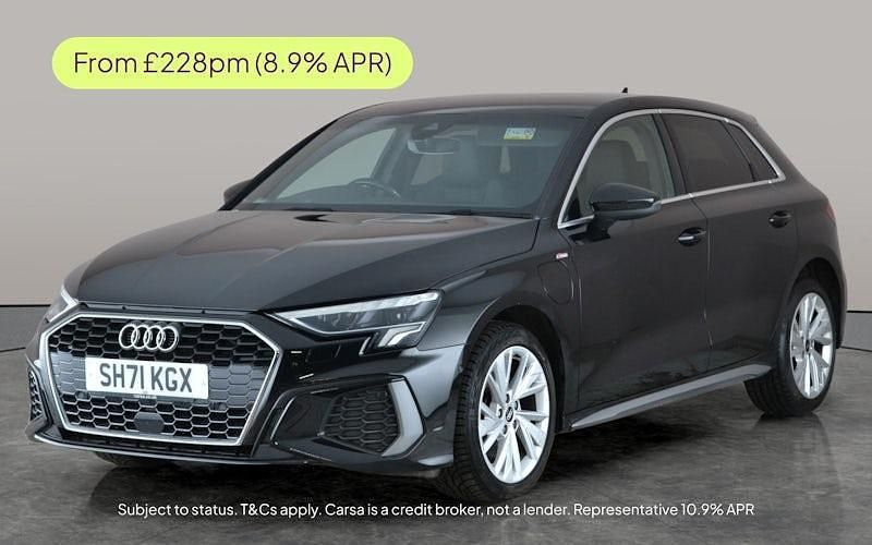 Used 2025 Audi A3 Sportback e-tron S-Line Hatchback | £17,665 (Super price) - Image 1/3