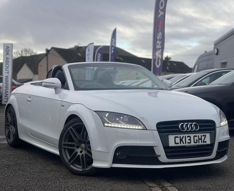 White Used 2013 Audi TT Roadster Black Edition Cabriolet | £7,495 (Fair price) - Image 1/4