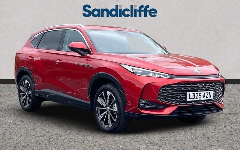 Tri coat dynamic red Used 2024 MG HS Trophy SUV | £21,810 (Expensive) - Image 1/4
