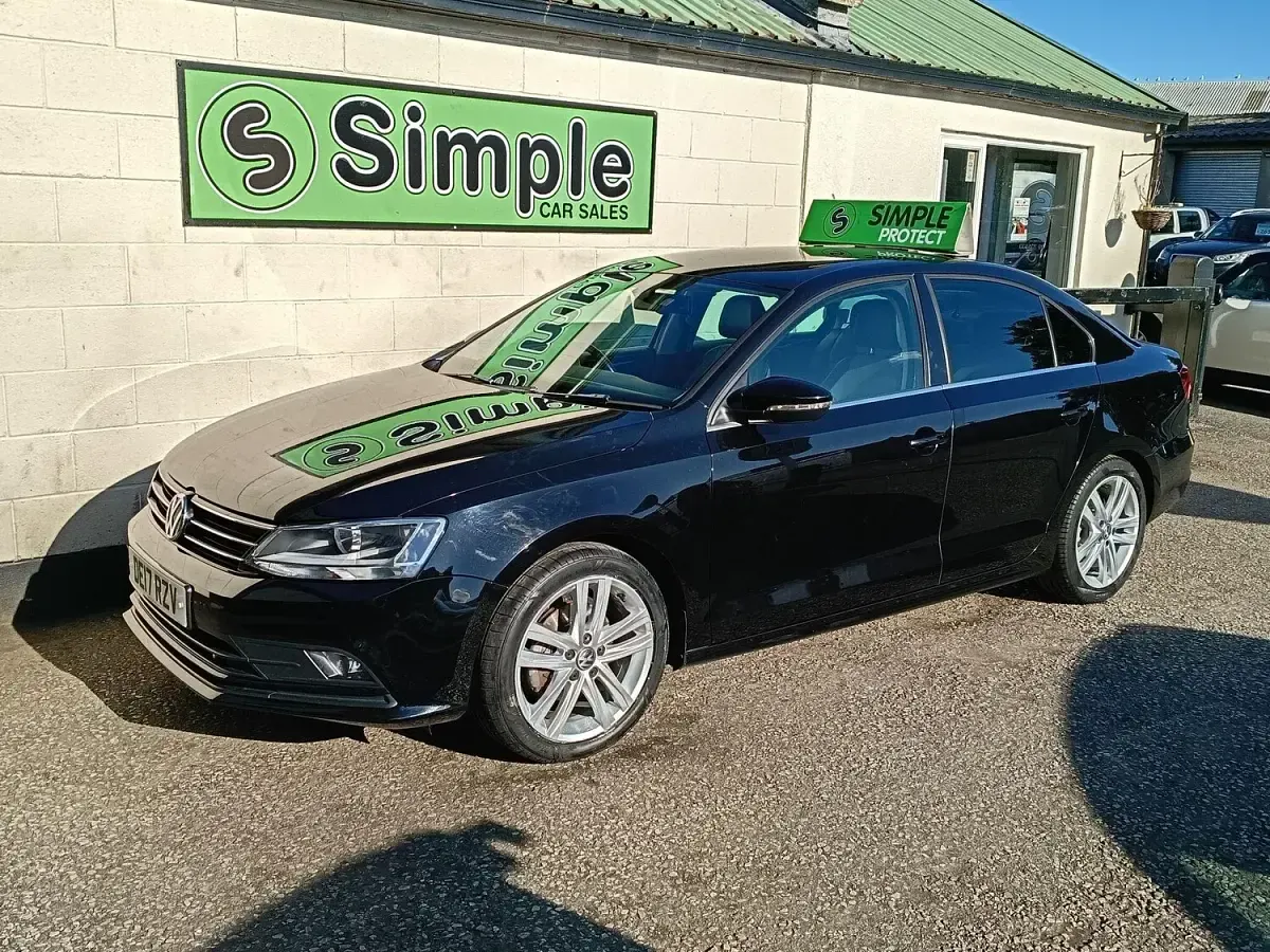 Used VW Jetta GT 2017 Black Sedan
