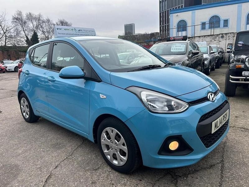 Used Hyundai i10 SE 2014 Blue Hatchback