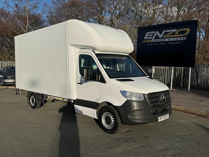 Begagnad Mercedes Sprinter 2020 Vit Van
