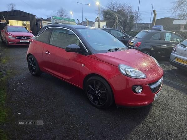 Used Vauxhall Adam Jam 100 HP (73 kW) 2014 Red Hatchback