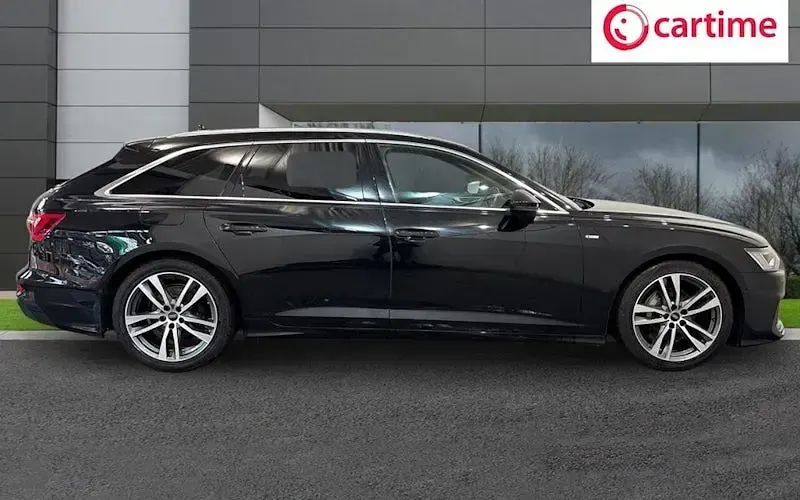Used Audi A6 S-Line 204 HP (150 kW) 2021 Black Estate