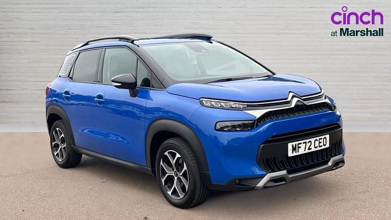 Blue Used 2022 Citroën C3 Aircross PureTech SUV | £10,252 (Good price) - Image 1/4