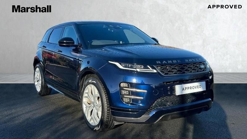 Blue Used 2022 Land Rover Range Rover evoque SE Dynamic Hatchback | £26,428 (Fair price) - Image 1/4