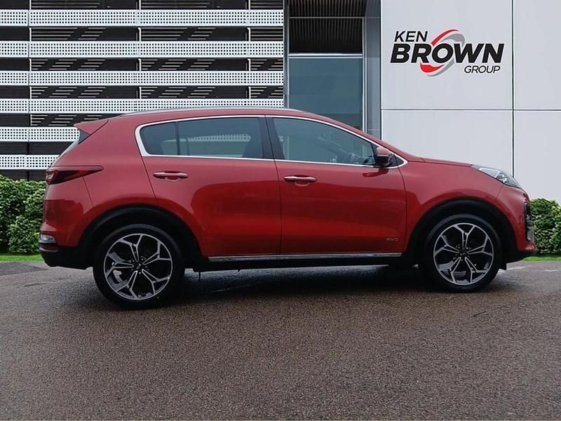 Used Kia Sportage GT-Line 177 HP (130 kW) 2019 Red SUV