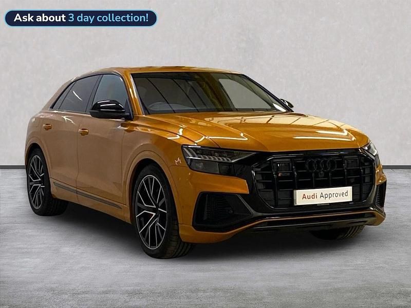 Orange Used 2022 Audi SQ8 Black Edition SUV | £55,000 (Good price) - Image 1/2