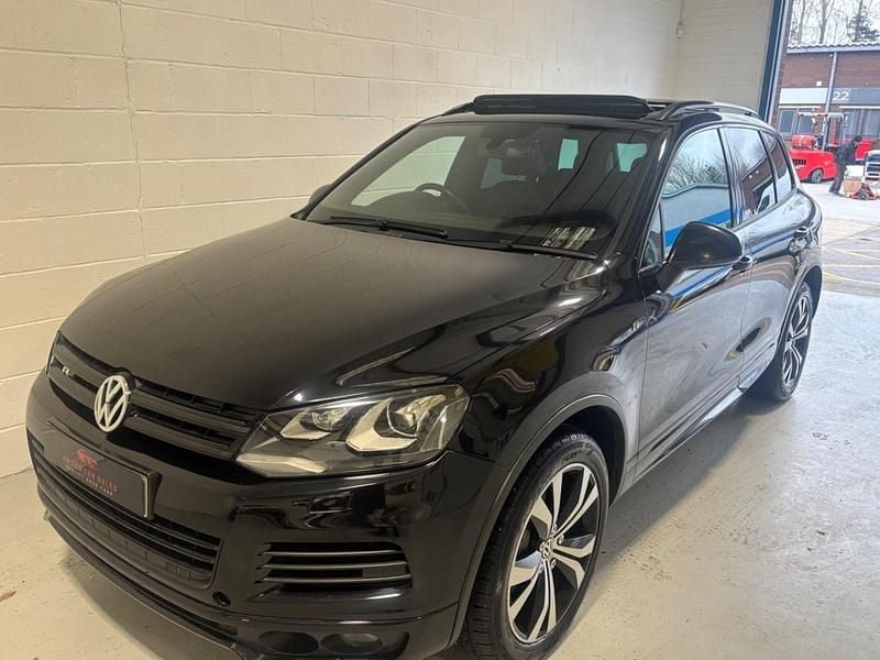 Used VW Touareg R-line 2014 Black SUV