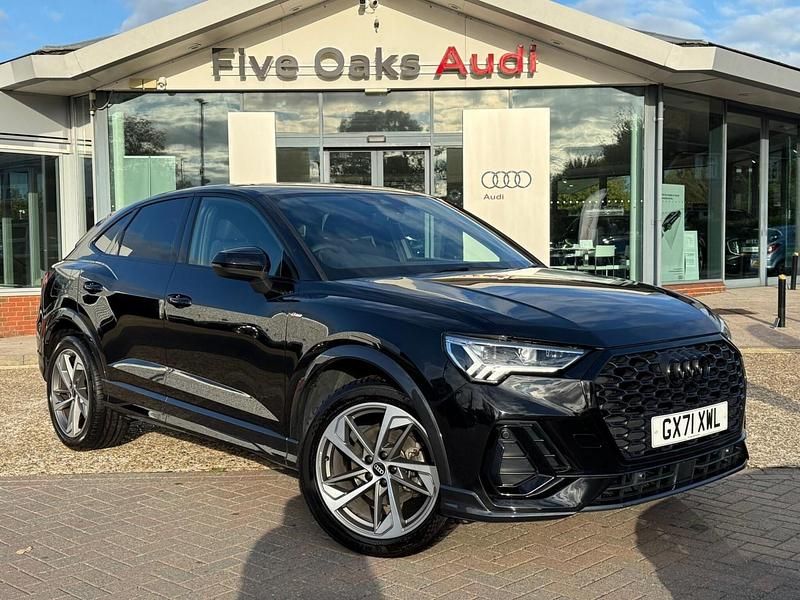 Black Used 2021 Audi Q3 Sportback Black Edition SUV | £31,190 (Fair price) - Image 1/4