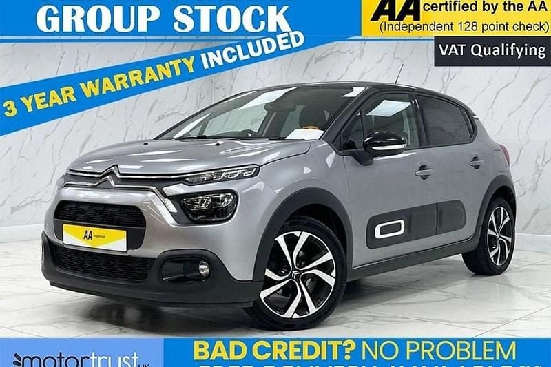 Begagnad Citroën C3 PureTech 110 HK (80 kW) 2023 Grå Halvkombi