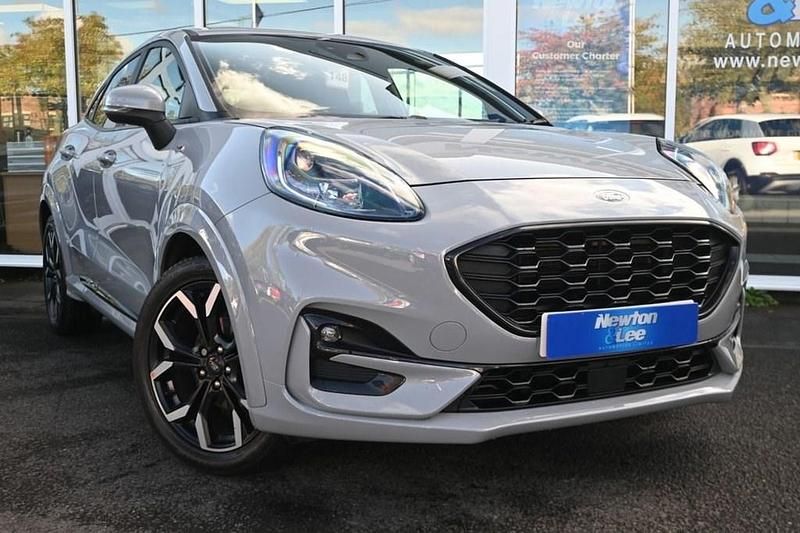 Grey Used 2021 Ford Puma Gen-E ST-Line X SUV | £14,491 (Fair price) - Image 1/4