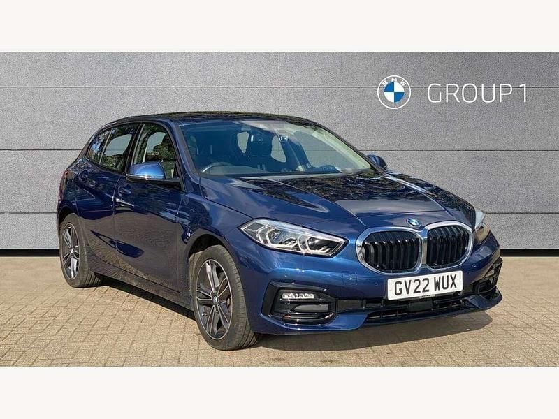Blue Used 2022 BMW 118 Sport Line Hatchback | £20,550 (Fair price) - Image 1/4