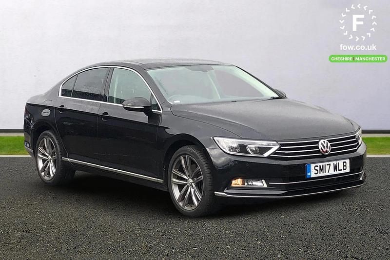 Black Used 2017 VW Passat GT Sedan | £12,599 (Fair price) - Image 1/3