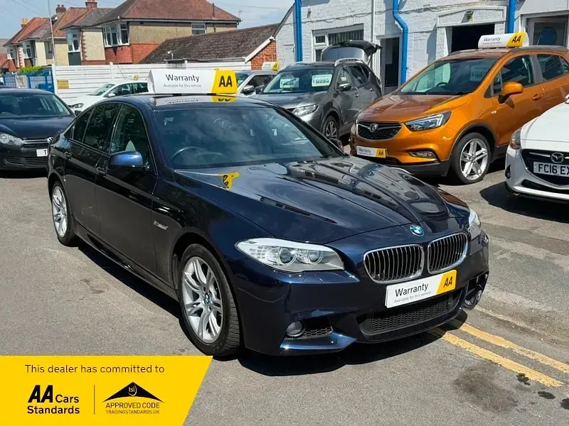 Used BMW 530 M Sport 2014 Blue Sedan