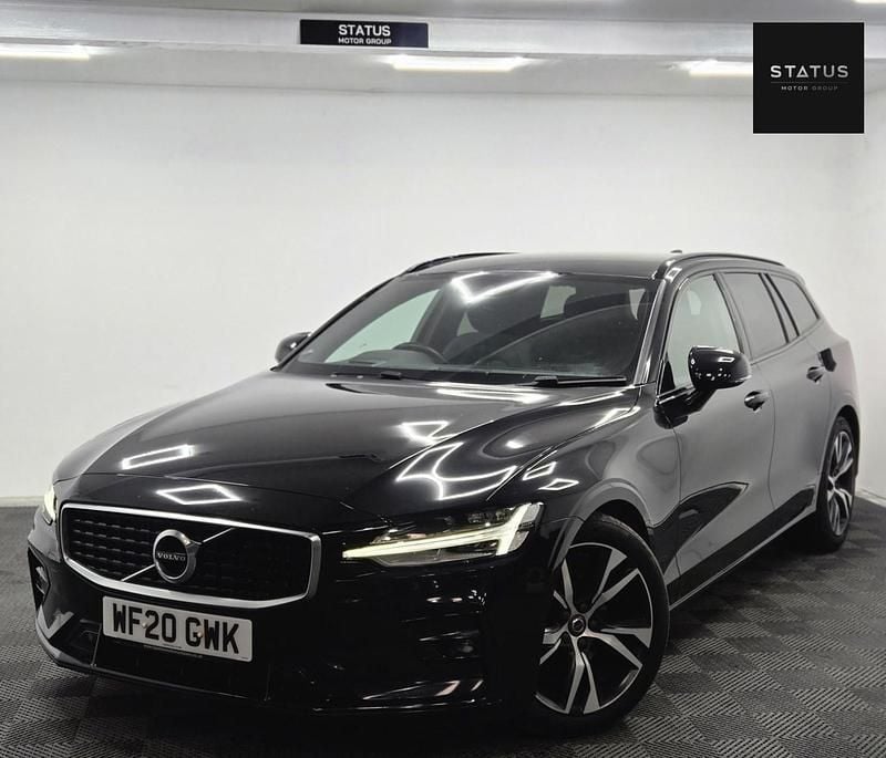 Used Volvo V60 R-Design 190 HP (139 kW) 2020 Black Estate