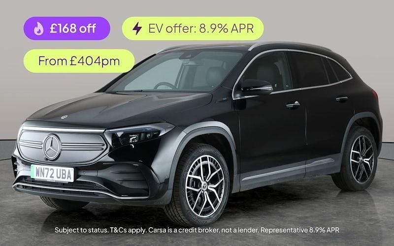 Used 2023 Mercedes EQA300 AMG Line Premium SUV | £24,604 (Good price) - Image 1/3