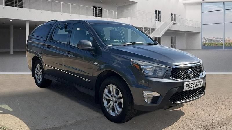 Grey Used 2014 Ssangyong / KGM Korando Pickup | £6,995 - Image 1/4