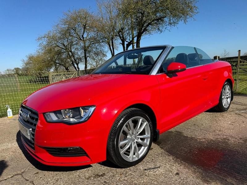 Used Audi A3 Cabriolet Performance 2014 Red Cabriolet