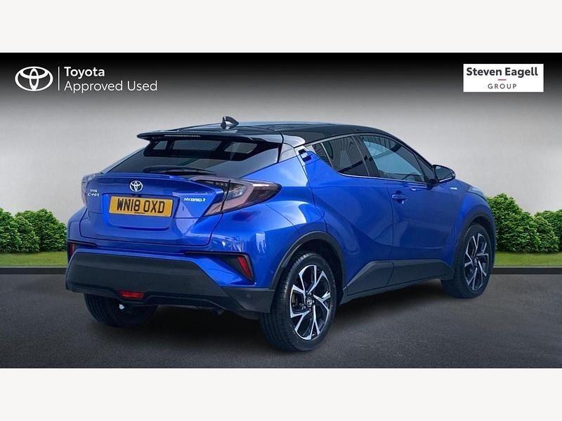 Used Toyota C-HR 122 HP (89 kW) 2018 Blue SUV