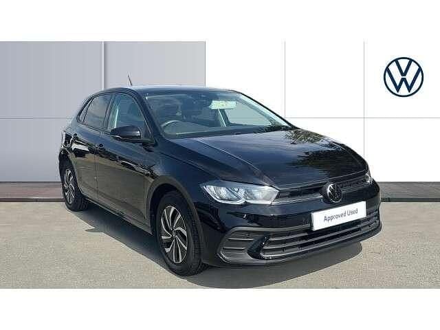 Black Used 2022 VW Polo Life Hatchback | £14,998 (Good price) - Image 1/4