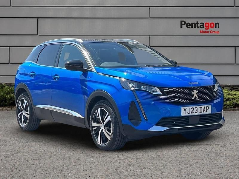 Blue Used 2023 Peugeot 3008 GTi Hatchback | £20,925 (Fair price) - Image 1/4