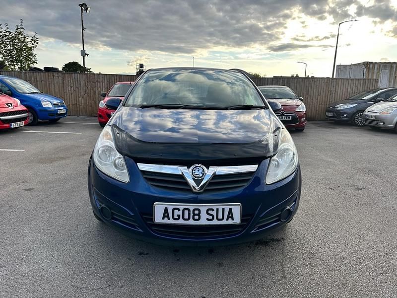 Used Vauxhall Corsa 2008 Blue Hatchback