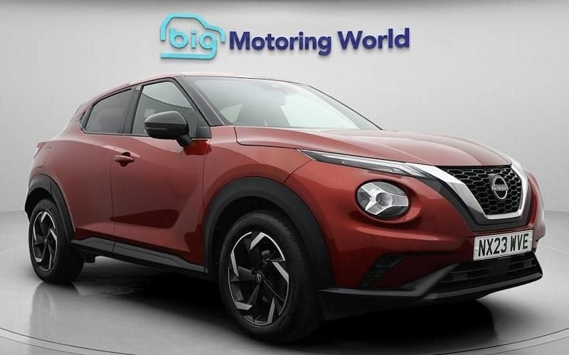 Used Nissan Juke N-Connecta 114 HP (83 kW) 2023 Red SUV