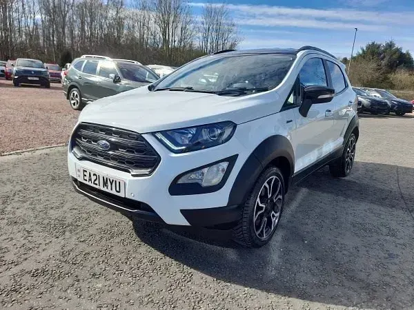 Usado Ford Ecosport Active 125 CV (91 kW) 2021 Blanco SUV