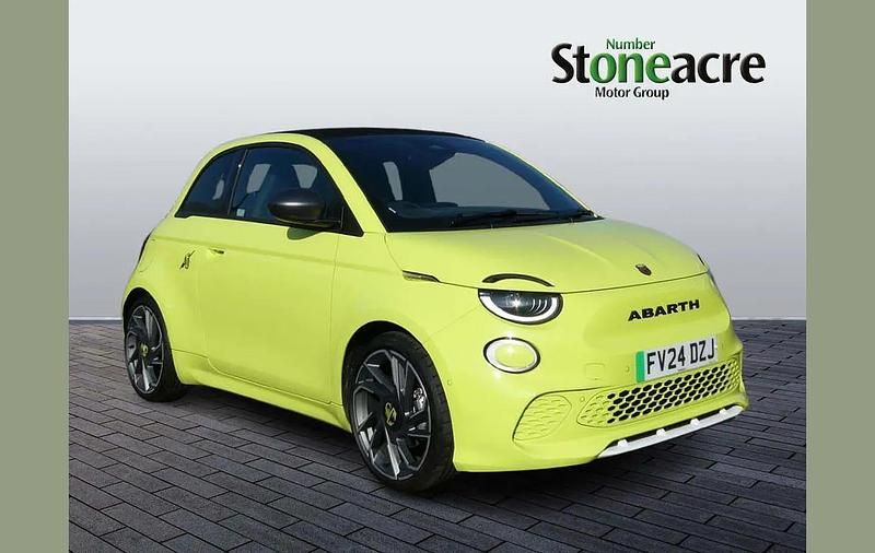 Green Used 2024 Abarth 500C Turismo Cabriolet | £24,495 (Good price) - Image 1/4
