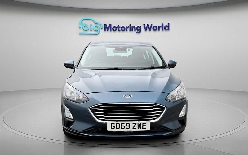 Used Ford Focus Titanium 125 HP (91 kW) 2020 Blue Hatchback
