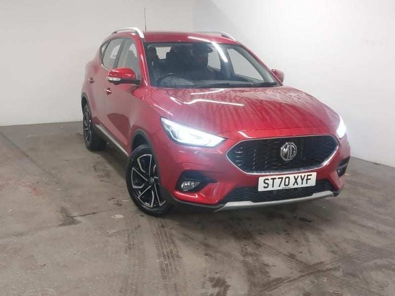 Red Used 2021 MG ZS Exclusive Sedan | £13,498 (Fair price) - Image 1/4