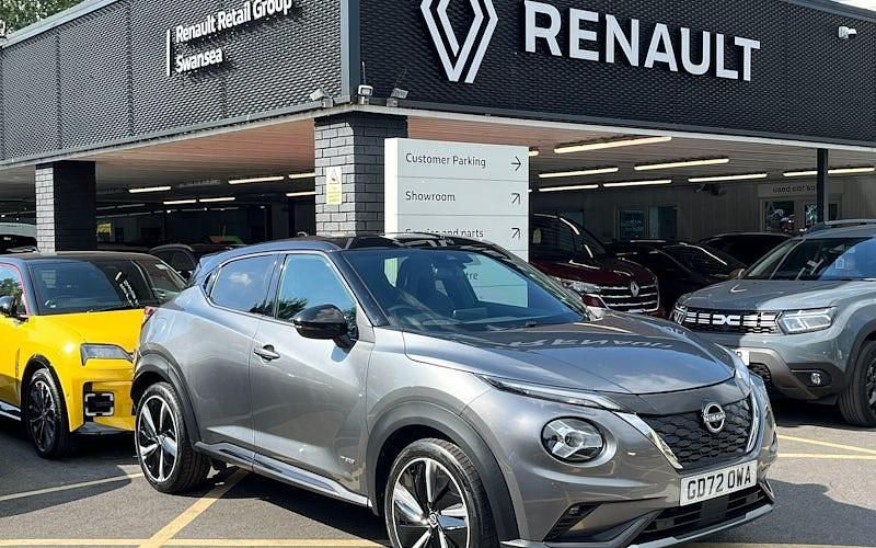 Grey Used 2023 Nissan Juke Tekna+ SUV | £18,800 (Fair price) - Image 1/3