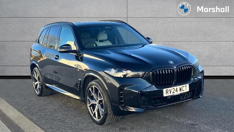 Black Used 2024 BMW X5 M Sport SUV | £59,250 (Good price) - Image 1/4