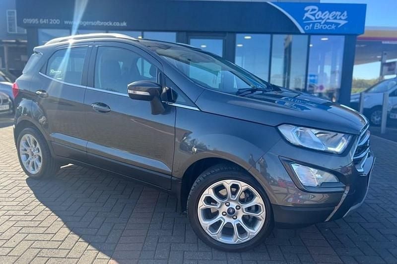 Usado Ford Ecosport Titanium 125 HP (91 kW) 2020 Cinzento SUV