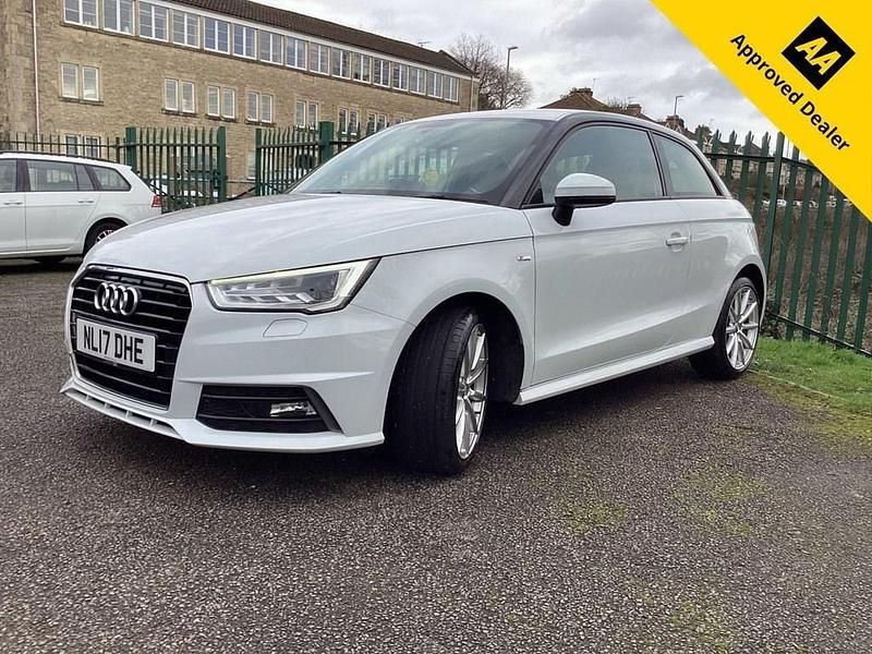 Used Audi A1 S-Line 125 HP (91 kW) 2017 White Hatchback