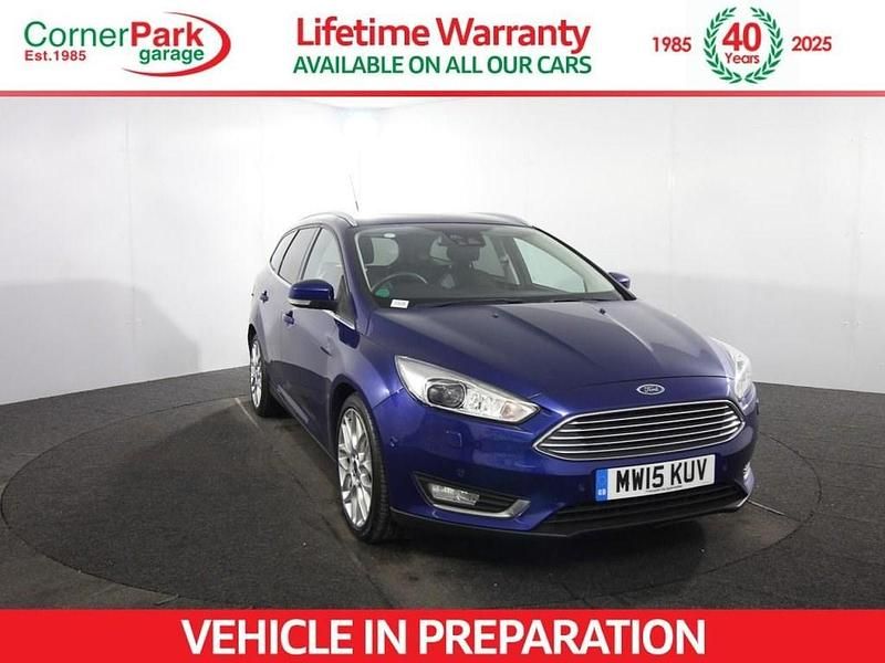 Blue Used 2015 Ford Focus Titanium X Estate | £9,499 (Fair price) - Image 1/1