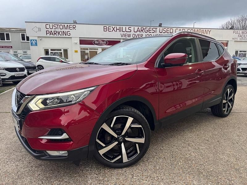 Used Nissan Qashqai Tekna 2019 Red SUV