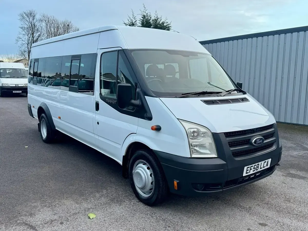 Used Ford Transit 115 HP (84 kW) 2009 White Sedan