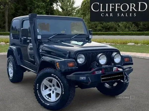 Used Jeep Wrangler Sahara 2000 Black SUV