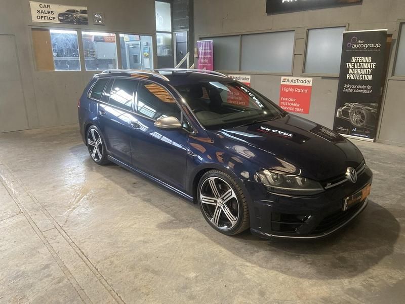 Used VW Golf VII R 2016 Blue Estate