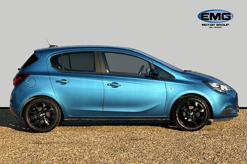 Used Vauxhall Corsa 90 HP (66 kW) 2019 Blue Hatchback