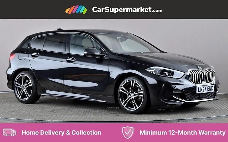 Black Used 2024 BMW 118 M Sport Hatchback | £22,097 (Good price) - Image 1/4