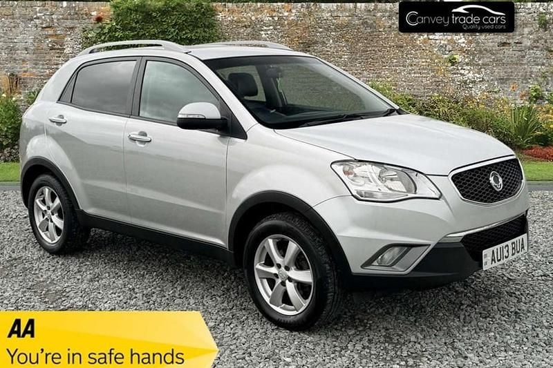 Used Ssangyong (KGM) Korando 175 HP (128 kW) 2013 Silver SUV