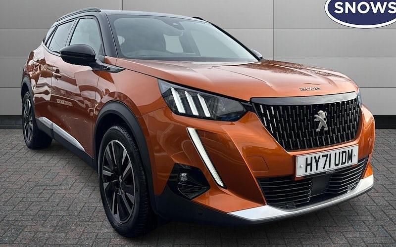 Used Peugeot 2008 Premium 131 HP (96 kW) 2021 Orange SUV