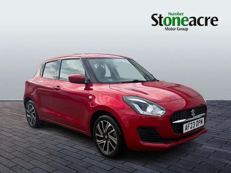 Red Used 2023 Suzuki Swift SZ-L Hatchback | £11,295 (Good price) - Image 1/2