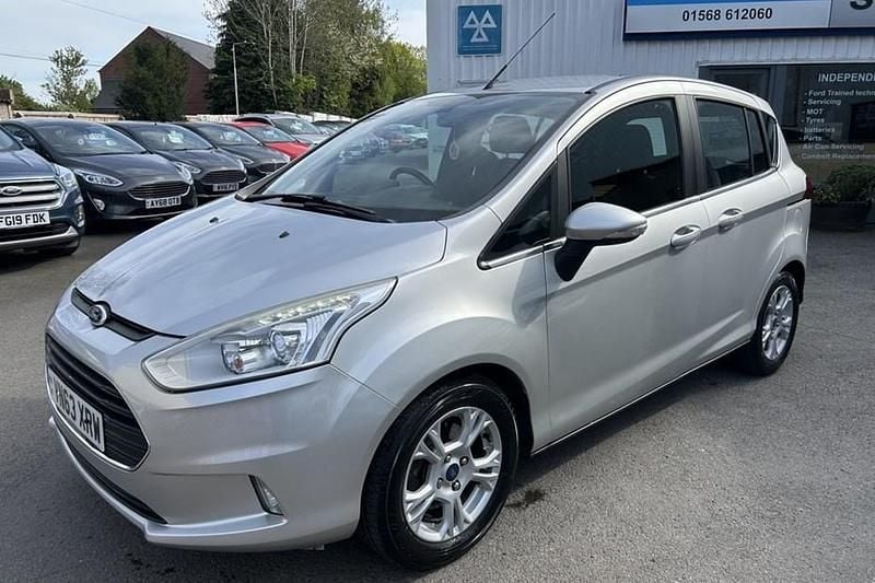 Used Ford B-MAX Zetec 100 HP (73 kW) 2014 Silver MPV